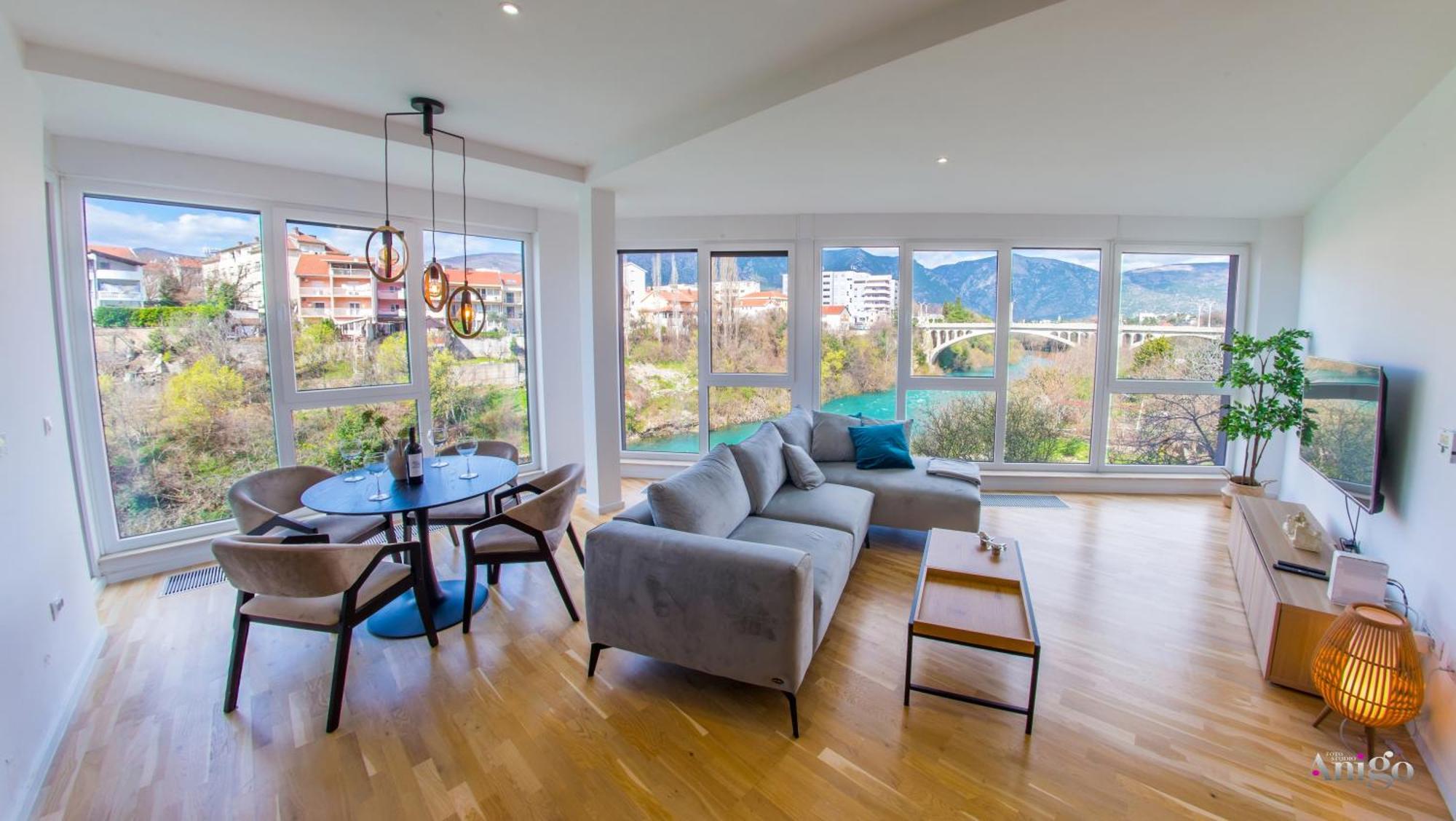 Apartment Vista Neretva モスタル エクステリア 写真