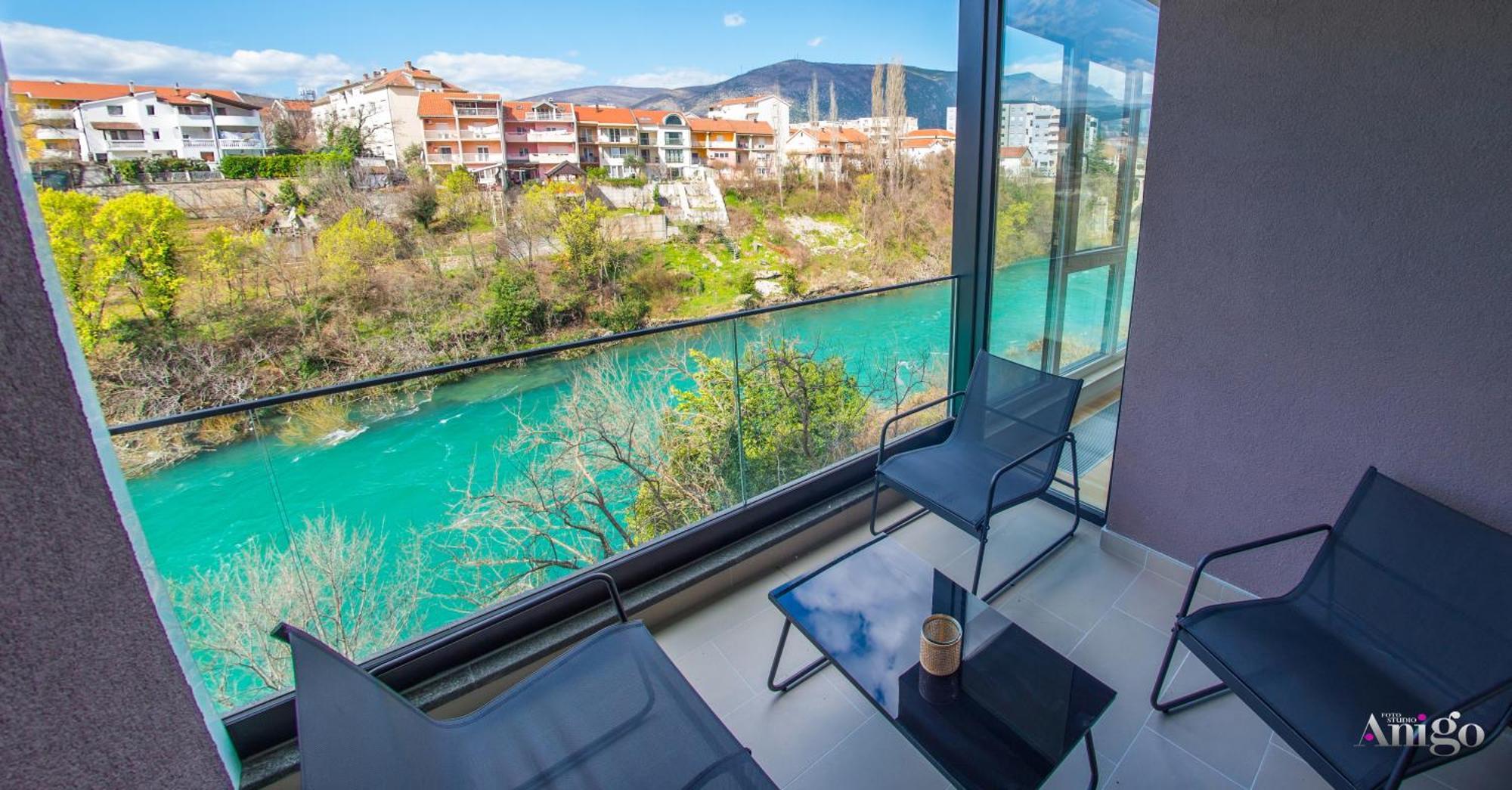 Apartment Vista Neretva モスタル エクステリア 写真