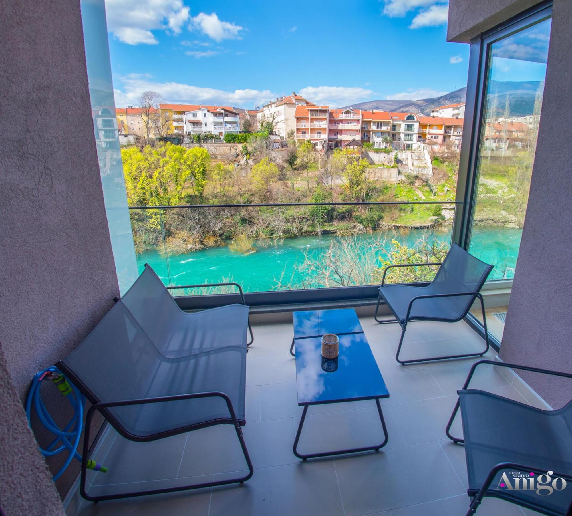 Apartment Vista Neretva モスタル エクステリア 写真