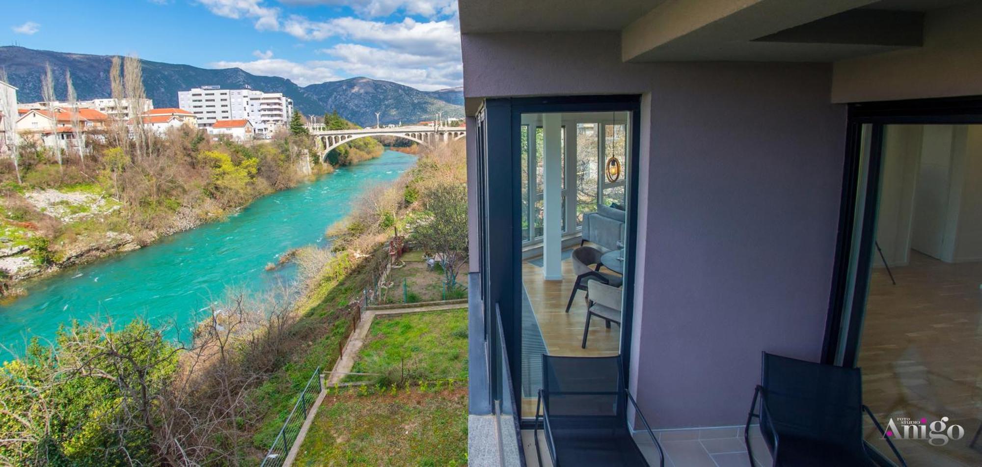 Apartment Vista Neretva モスタル エクステリア 写真