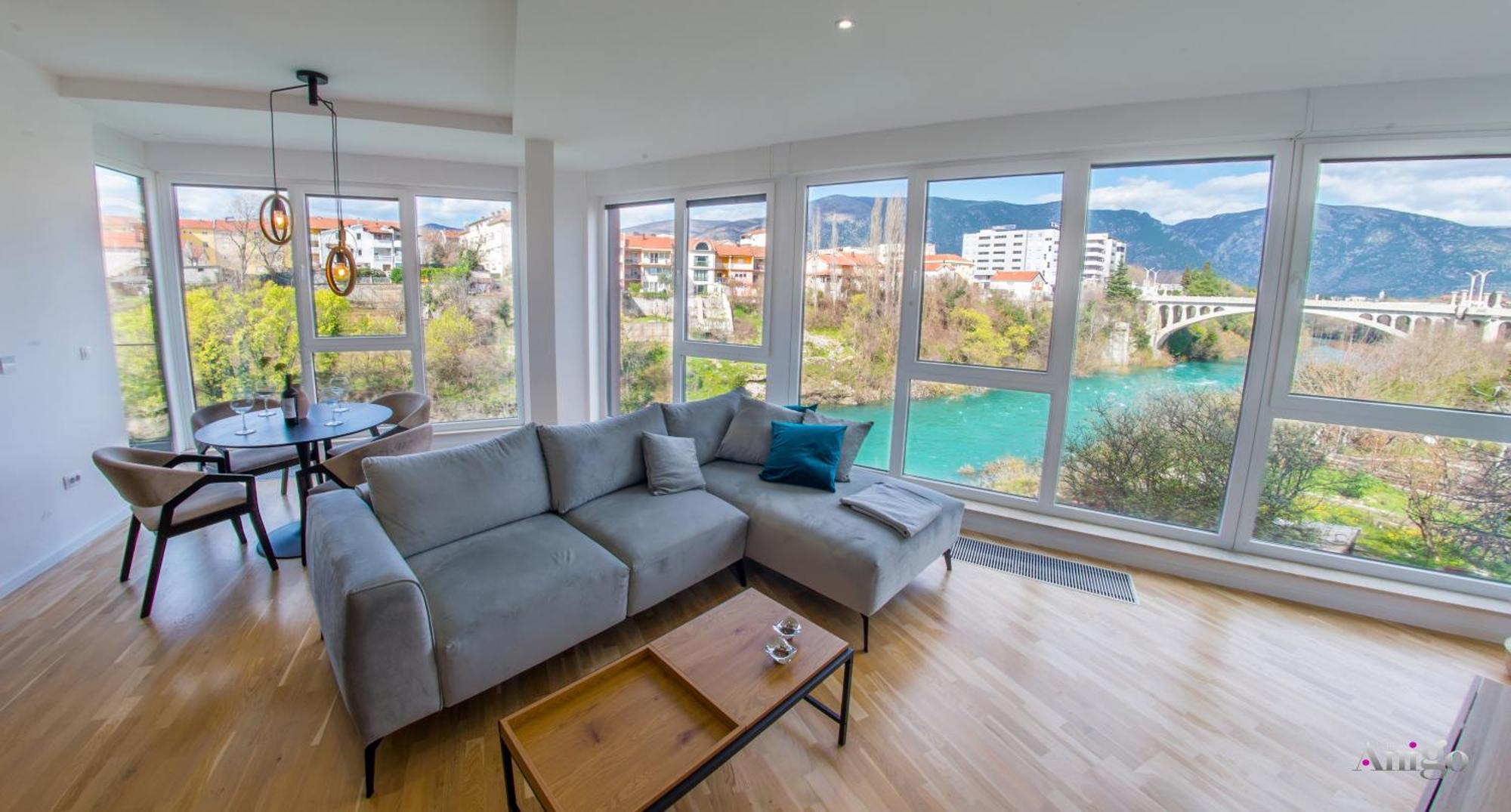Apartment Vista Neretva モスタル エクステリア 写真