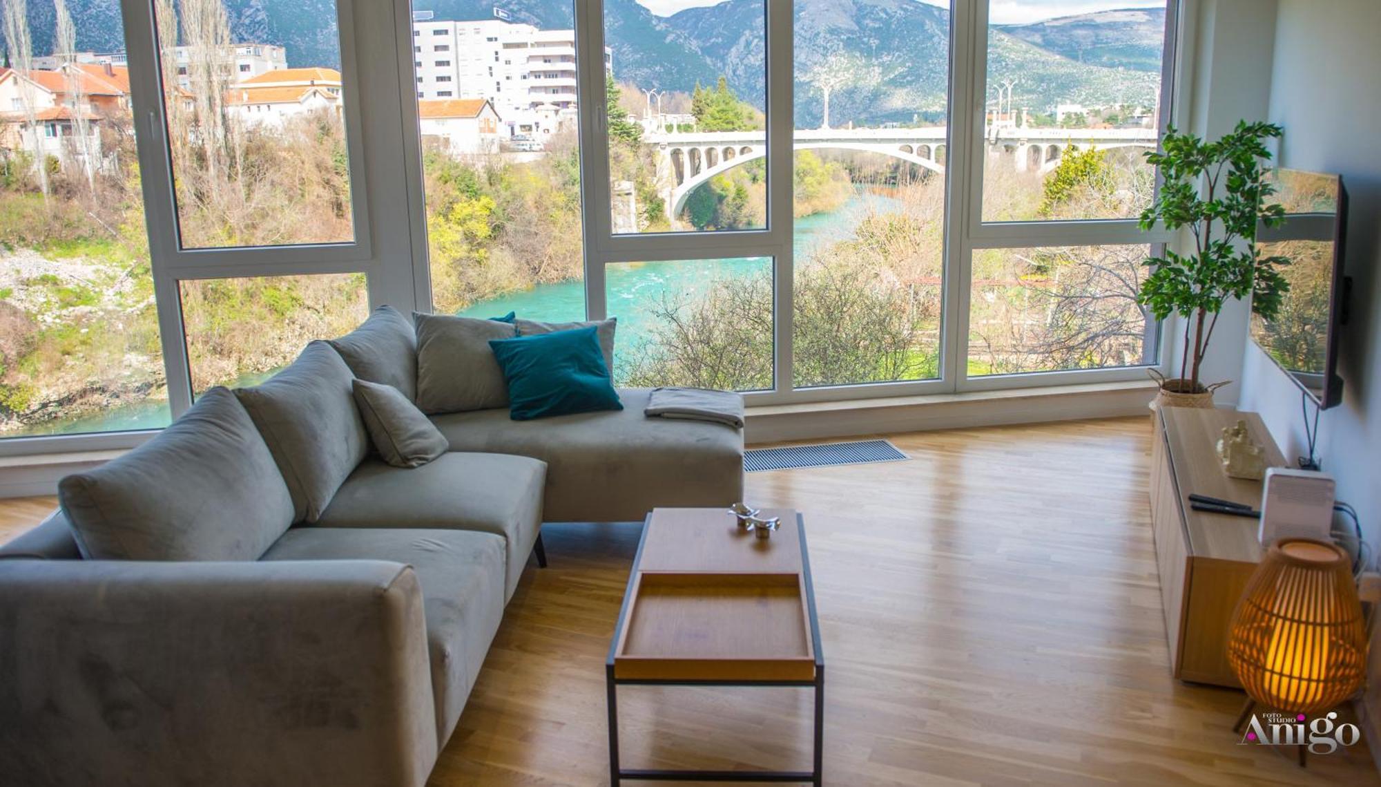 Apartment Vista Neretva モスタル エクステリア 写真